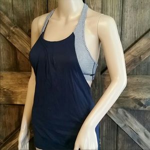 Lululemom gingham freely tank